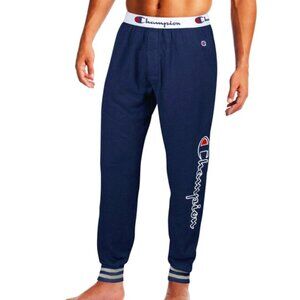 Champion Men's Waffle Rib Cuff Sleep Pant - CLWPZ0 (Athletic Navy)